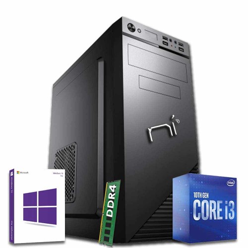 Desktop intel 10100 quad - pc,