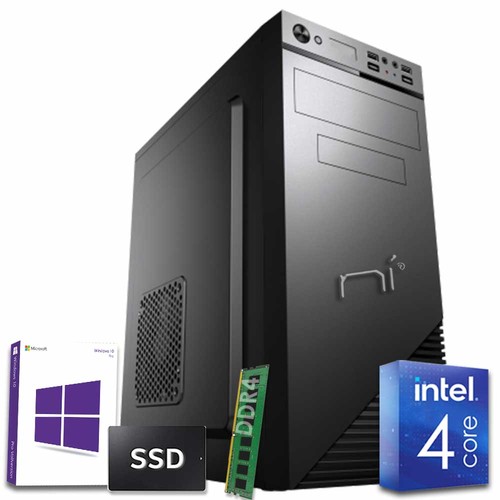 Desktop intel quad core 8gb - desktop,